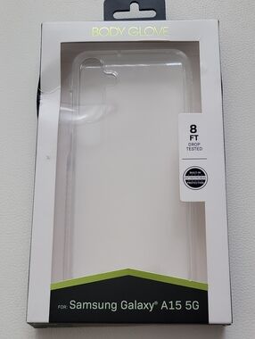 Body Glove Transparent Clear Phone Case for Samsung Galaxy A15 5G